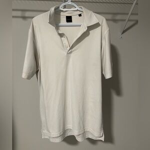 Men's Cream Polo Golf Shirt